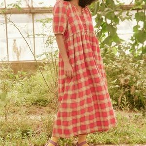 The Great Ravine Dress in Lake House plaid